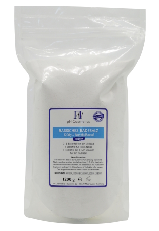 Basisches Badesalz pH 8,5-9
