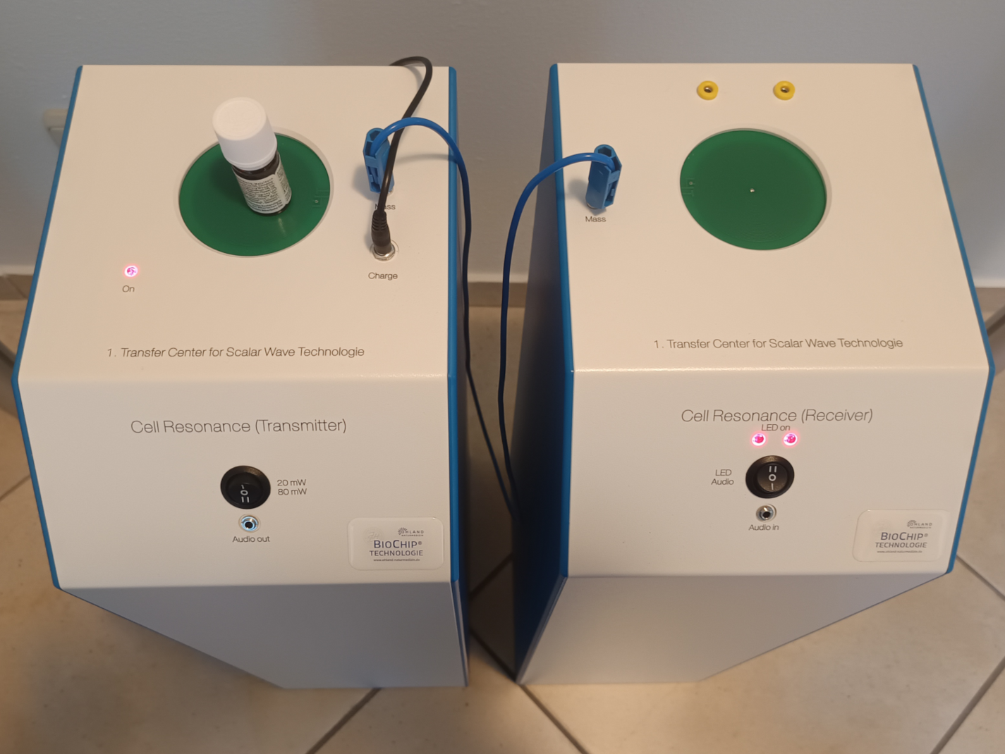 Skalarwellengerät SWG mit BioChip®