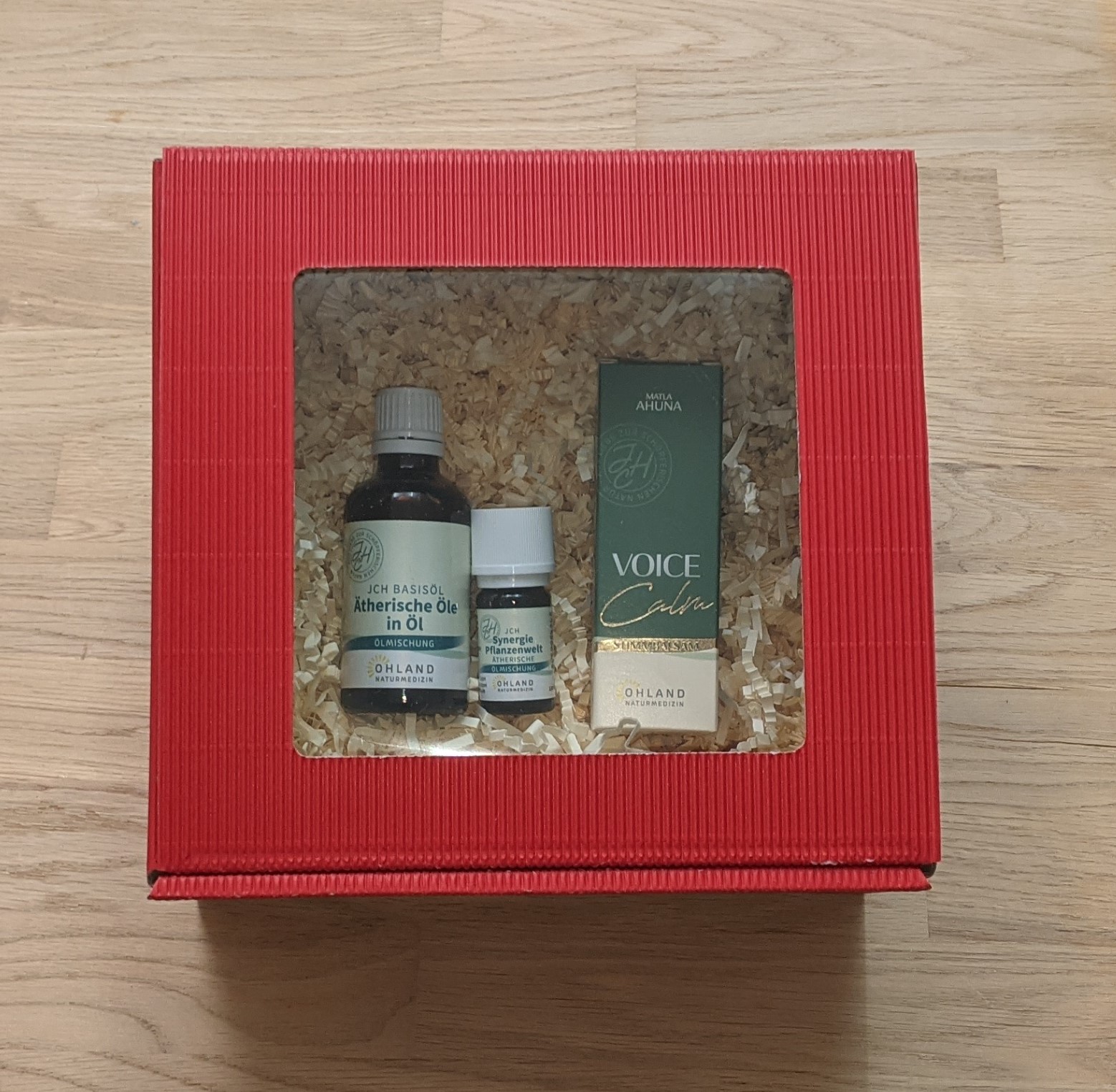 Geschenkbox Stimme