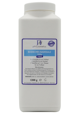 Basisches Badesalz pH 8,5-9