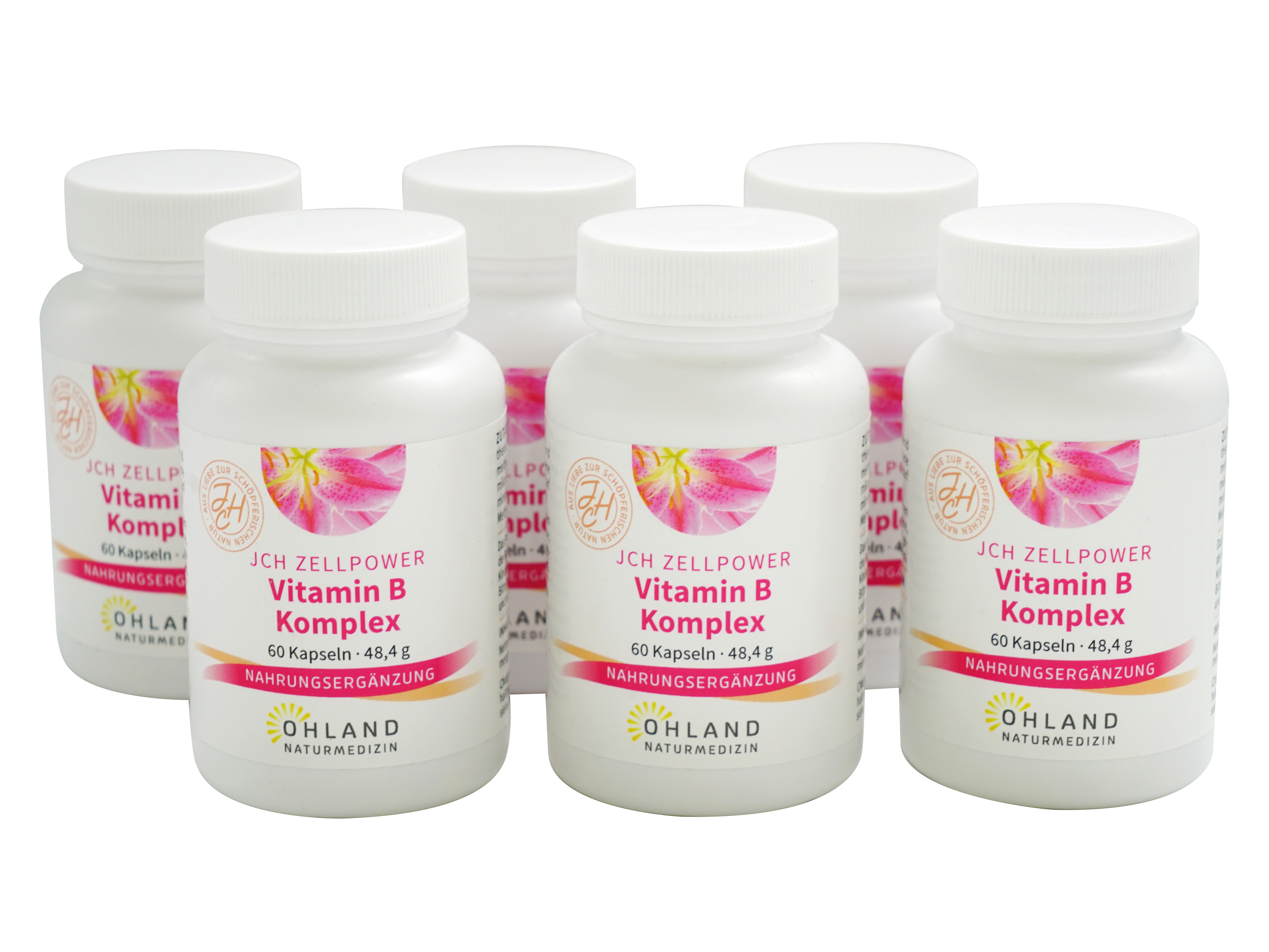 Produktfoto: Vorteilspaket 6 x JCH Zellpower Vitamin B Komplex