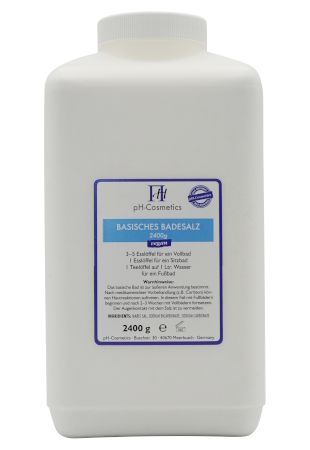Basisches Badesalz pH 8,5-9