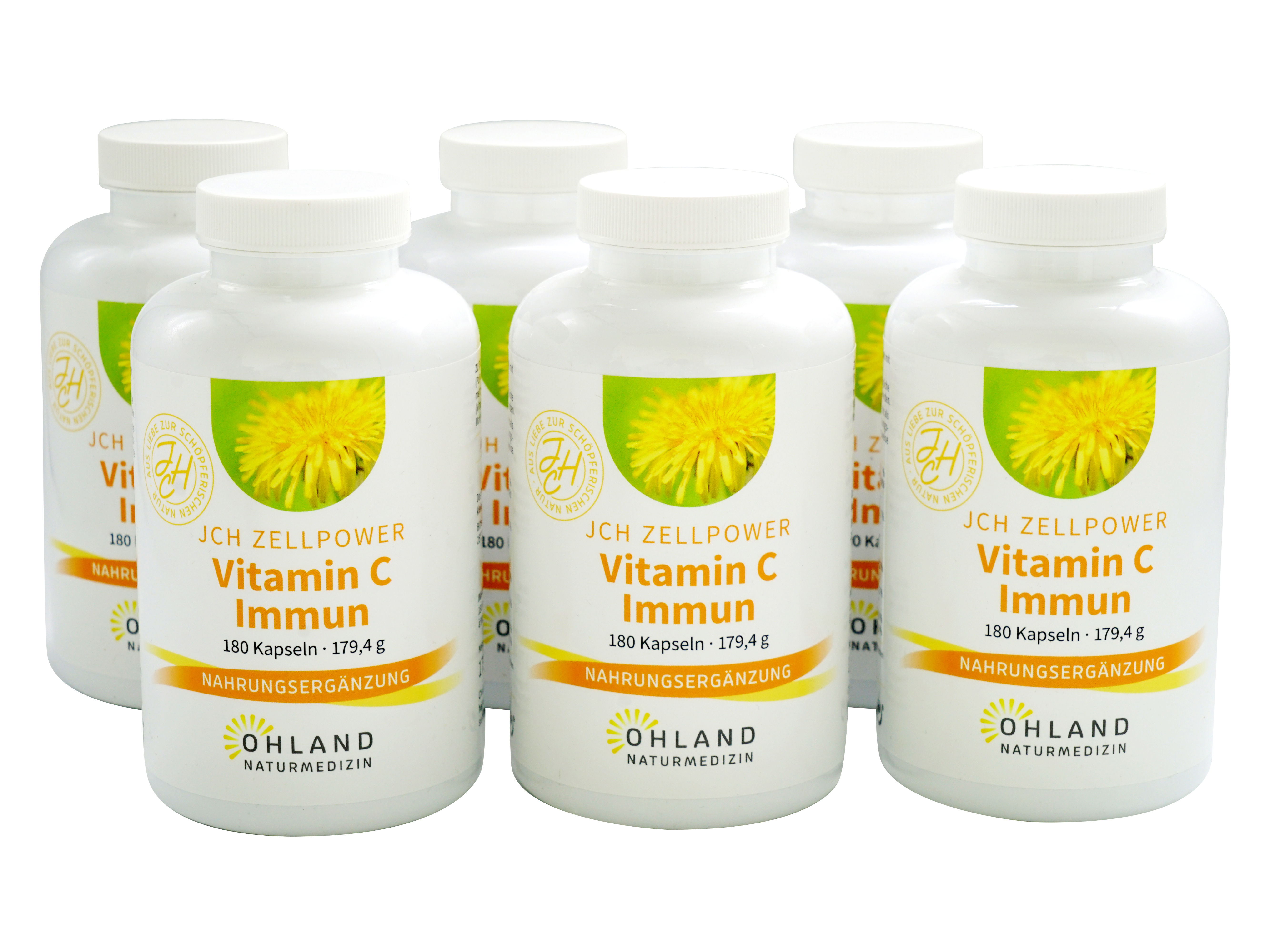 Produktfoto: Vorteilspaket 6 x JCH Zellpower Vitamin C Immun